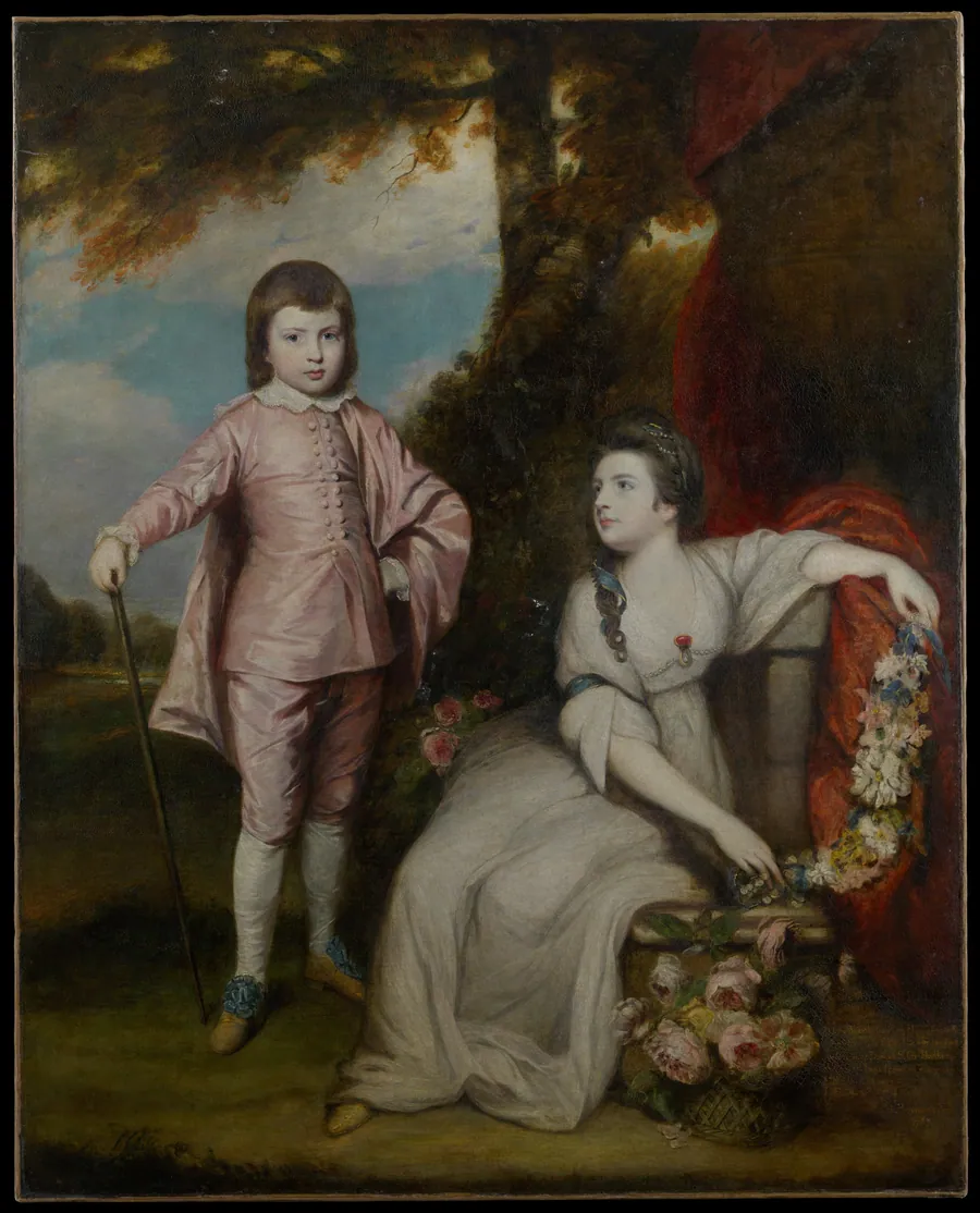 George Capel, Viscount Malden (1757–1839), and Lady Elizabeth Capel (1755–1834) by Sir Joshua Reynolds