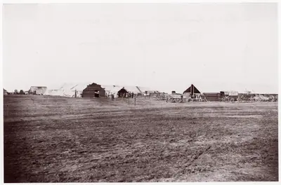 Quartermaster and Ambulance Camp, Brandy Station, Virginia