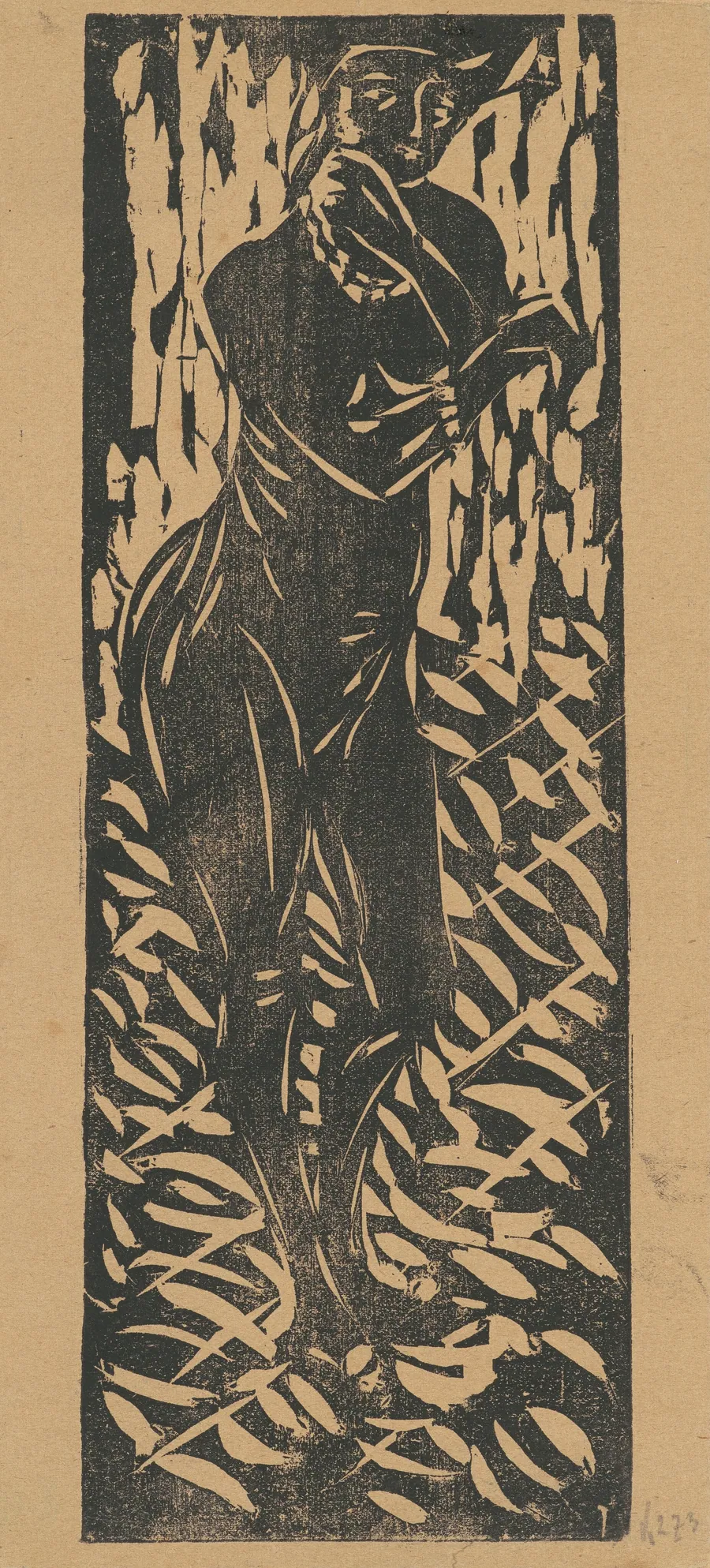 Nude with Jewelry by Ernst Ludwig Kirchner