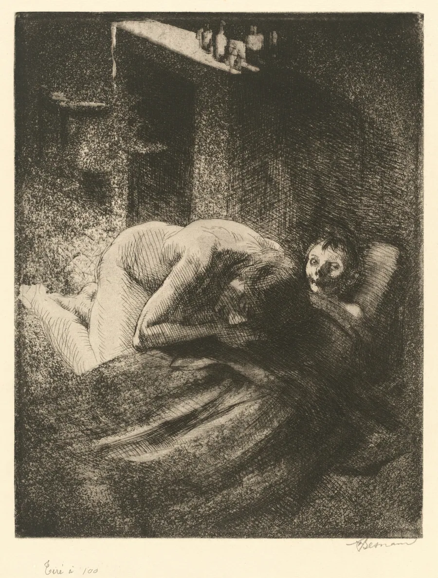 Misery (La Misère) by Albert Besnard
