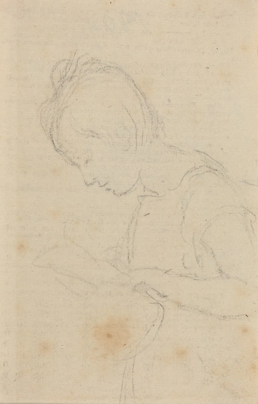 Woman in Profile by John Flaxman