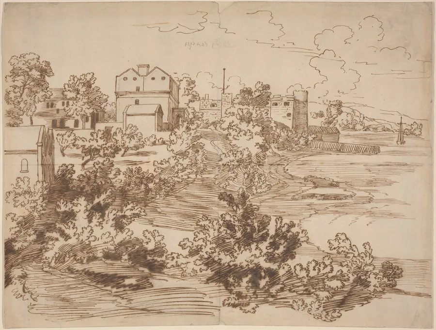 Upnor Castle by British 18th Century