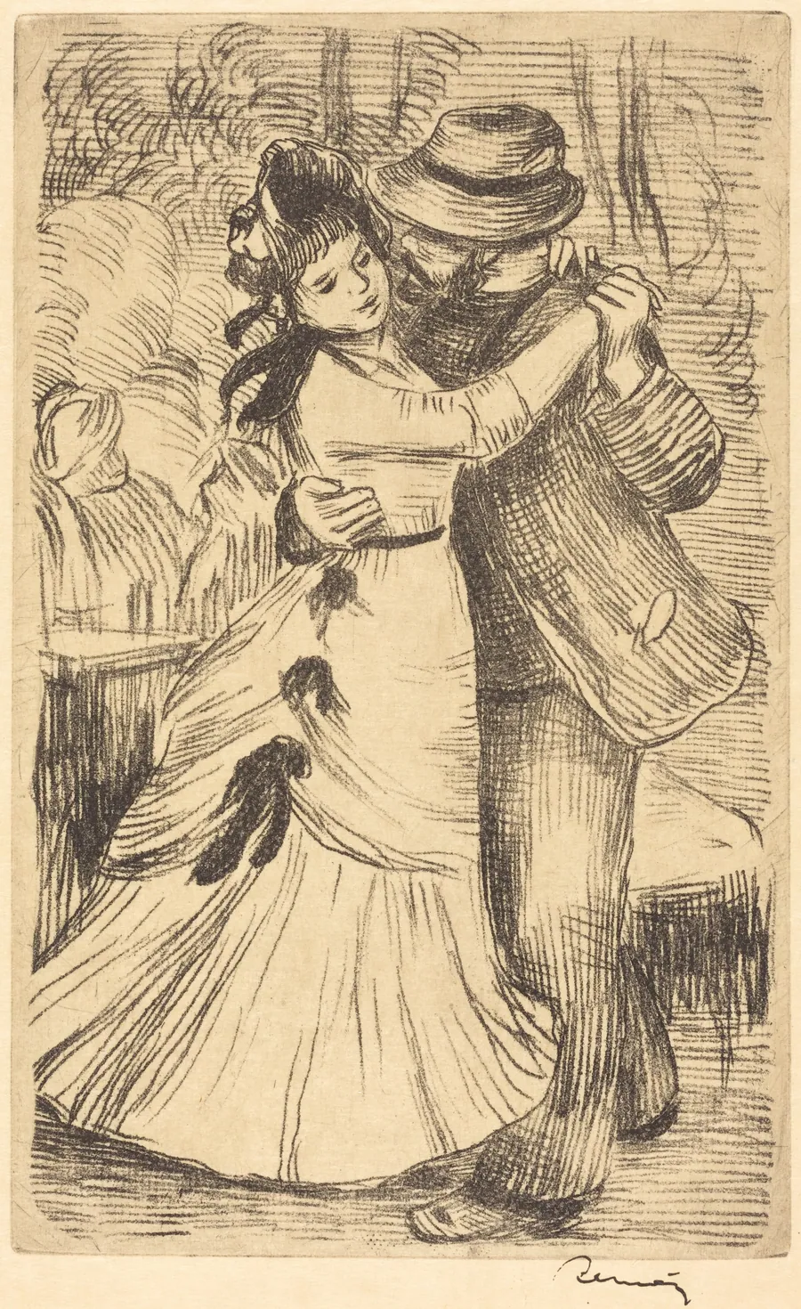 Dance in the Country (La danse à la campagne) by Auguste Renoir