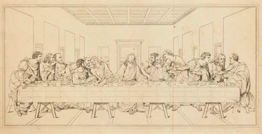The Last Supper by British 19th Century