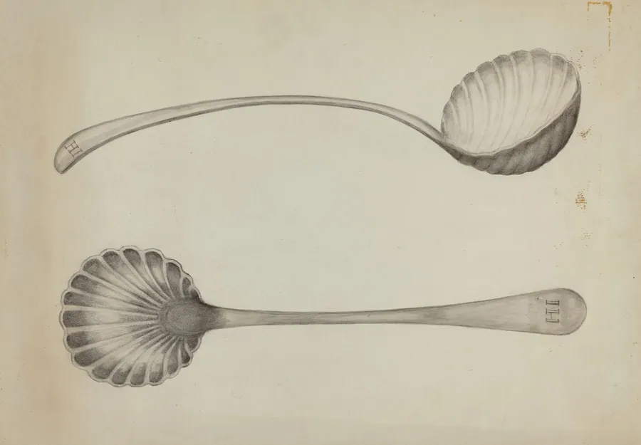 Silver Ladle by John R. Towers