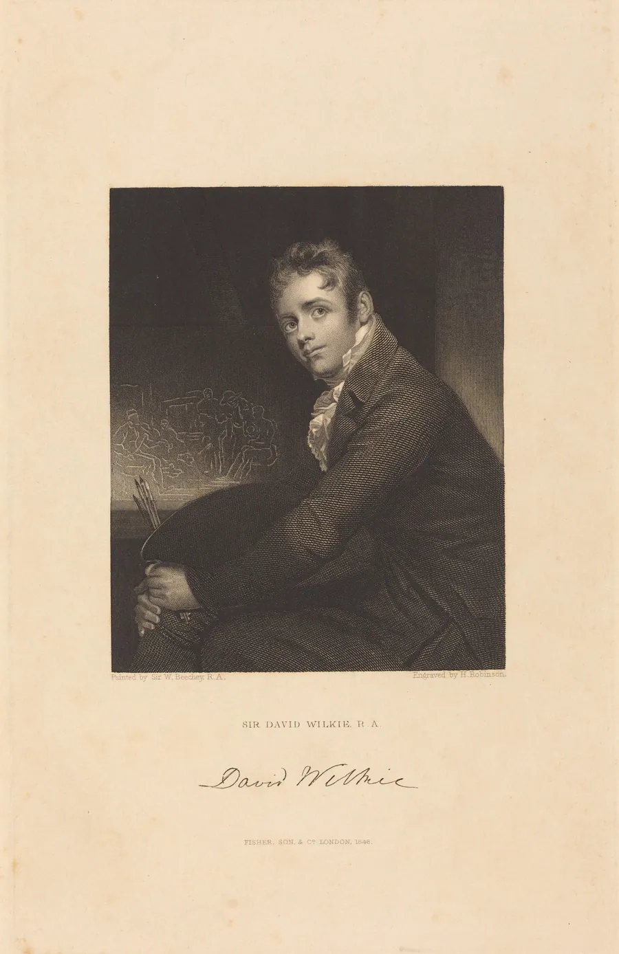 Sir David Wilkie, R.A. by John Henry Robinson