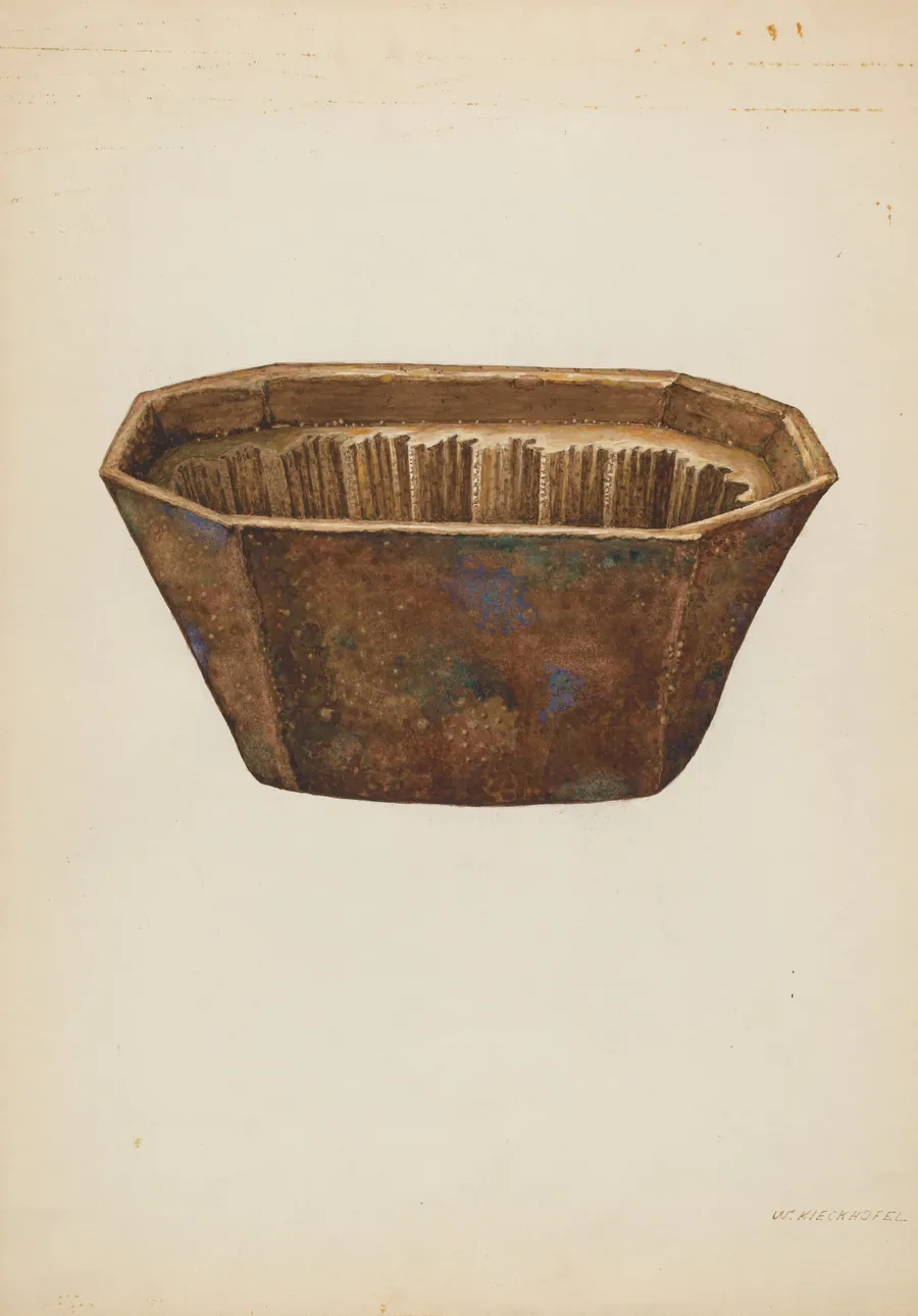 Crockery Mold by William Kieckhofel