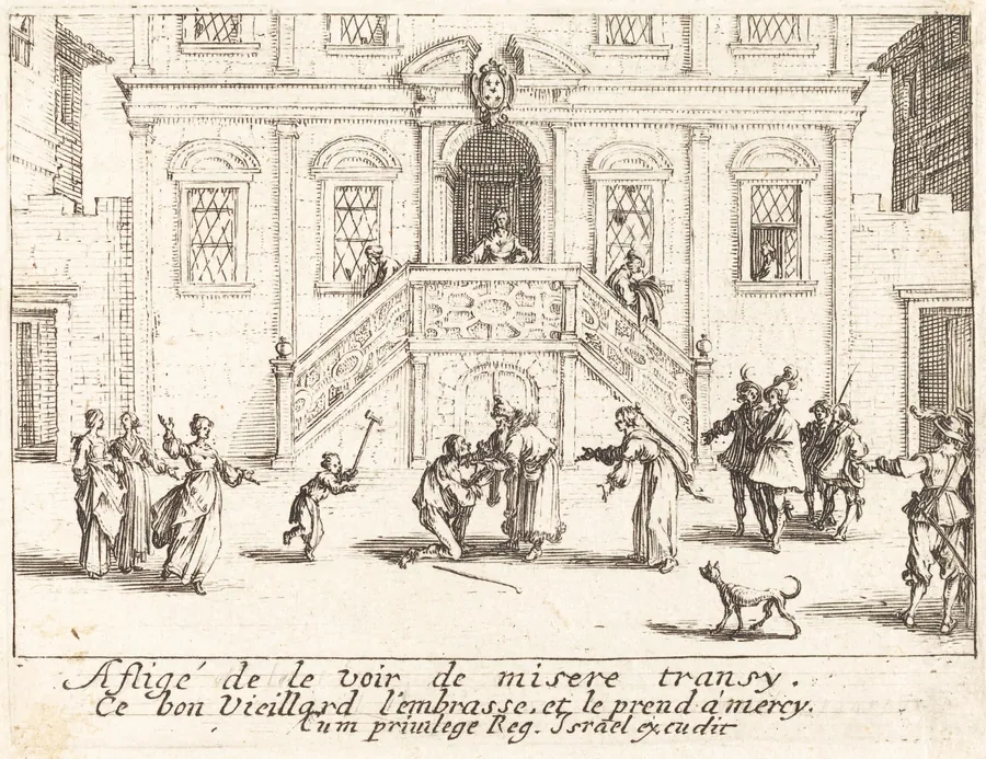 Return of the Prodigal Son by Jacques Callot