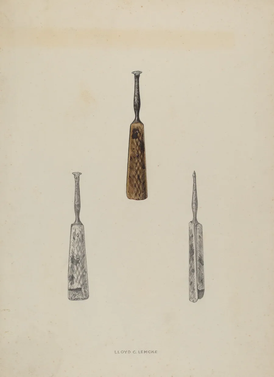 Leather Guide Marker by Lloyd Charles Lemcke