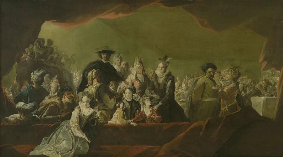 Et maskebal by Bénoit Le Coffre