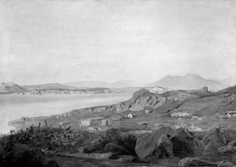Parti fra Casamicciola på Ischia by Jørgen Roed