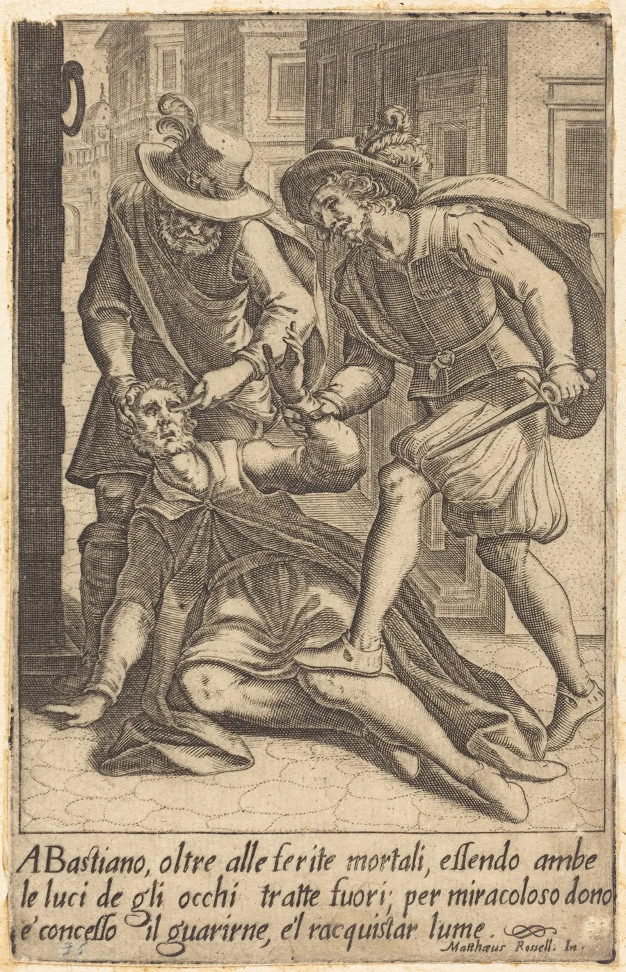 Bastiano by Jacques Callot