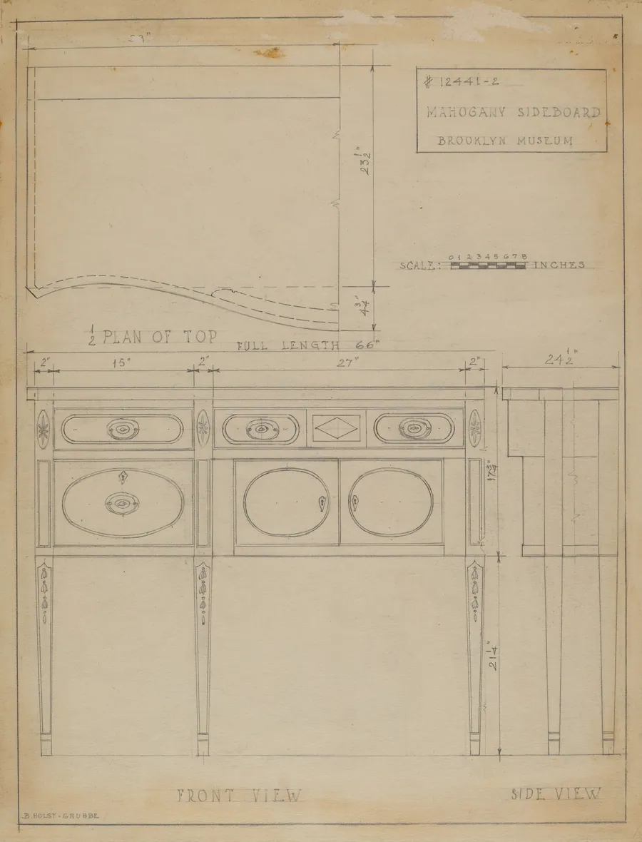 Sideboard by B. Holst-Grubbe