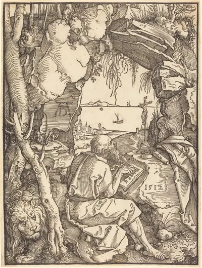 Saint Jerome in a Cave