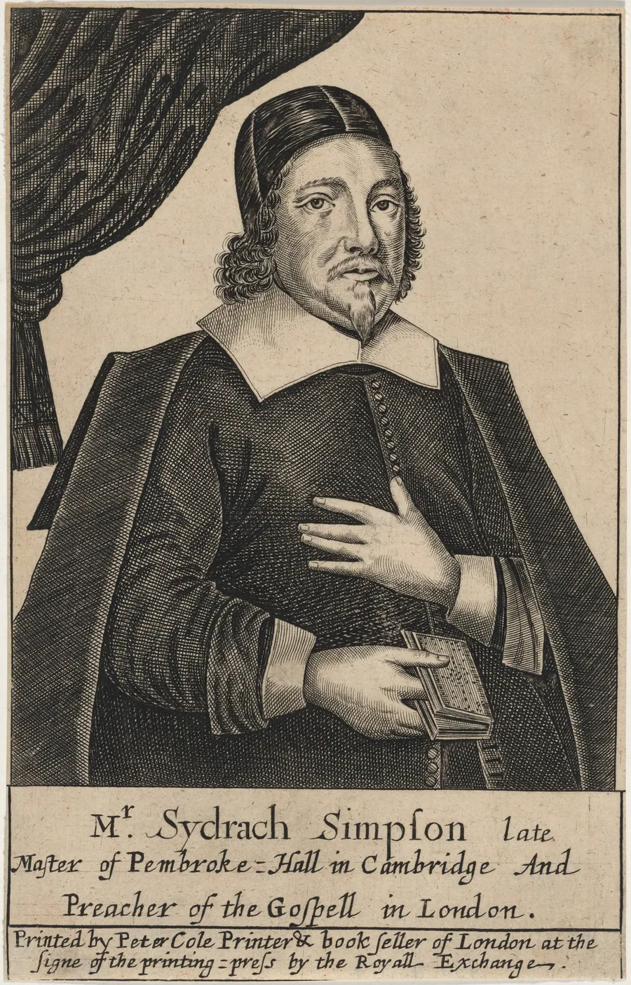 Sydrach Simpson, Preacher by Unknown 19th Century