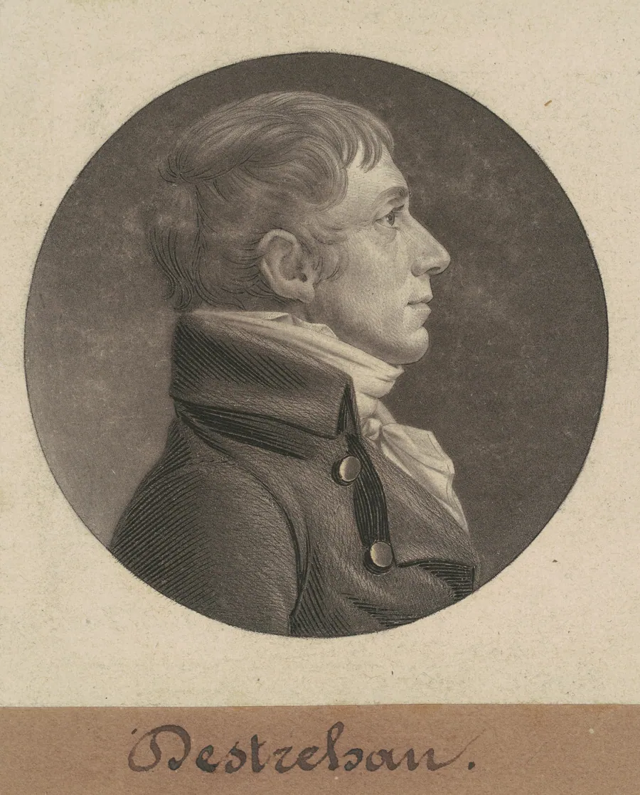 Jean Noel Destréhan by Charles B. J. Févret de Saint-Mémin