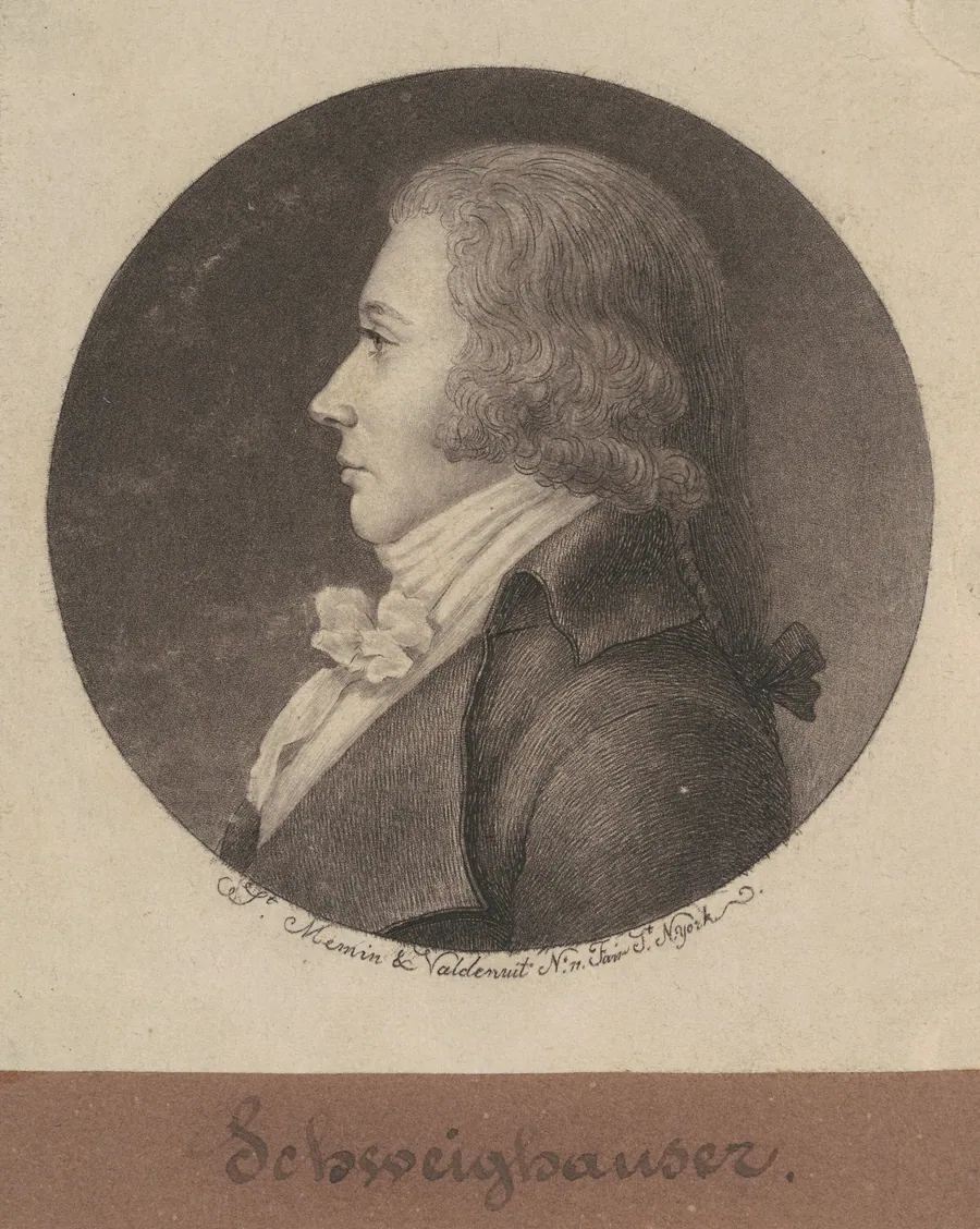 Schweighauser by Charles B. J. Févret de Saint-Mémin