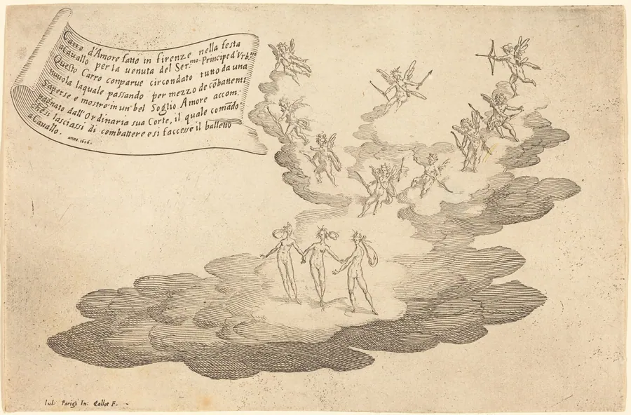 The Float of Love by Jacques Callot