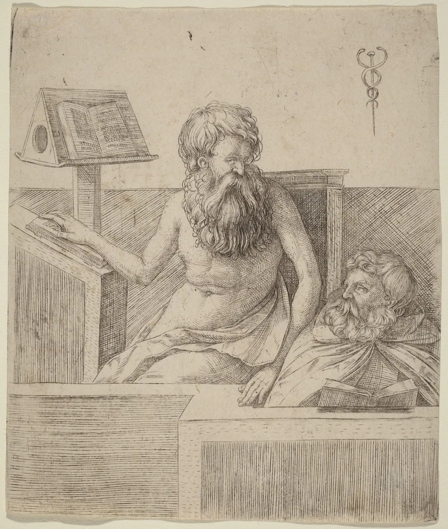Two Philosophers by Jacopo de' Barbari