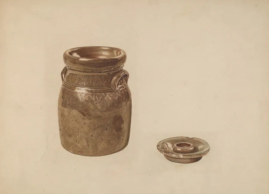Crockery Churn by Margaret Golden