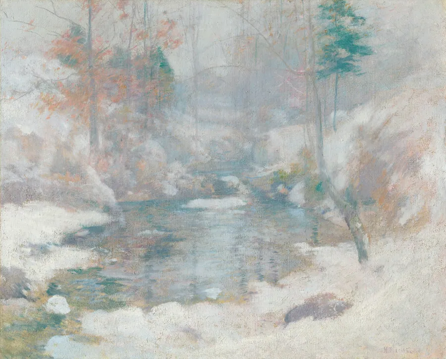 Winter Harmony by John Henry Twachtman