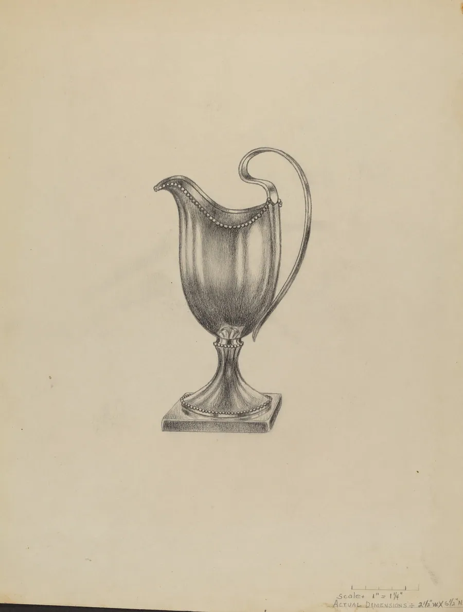 Silver Pitcher by Gerald Bernhardt