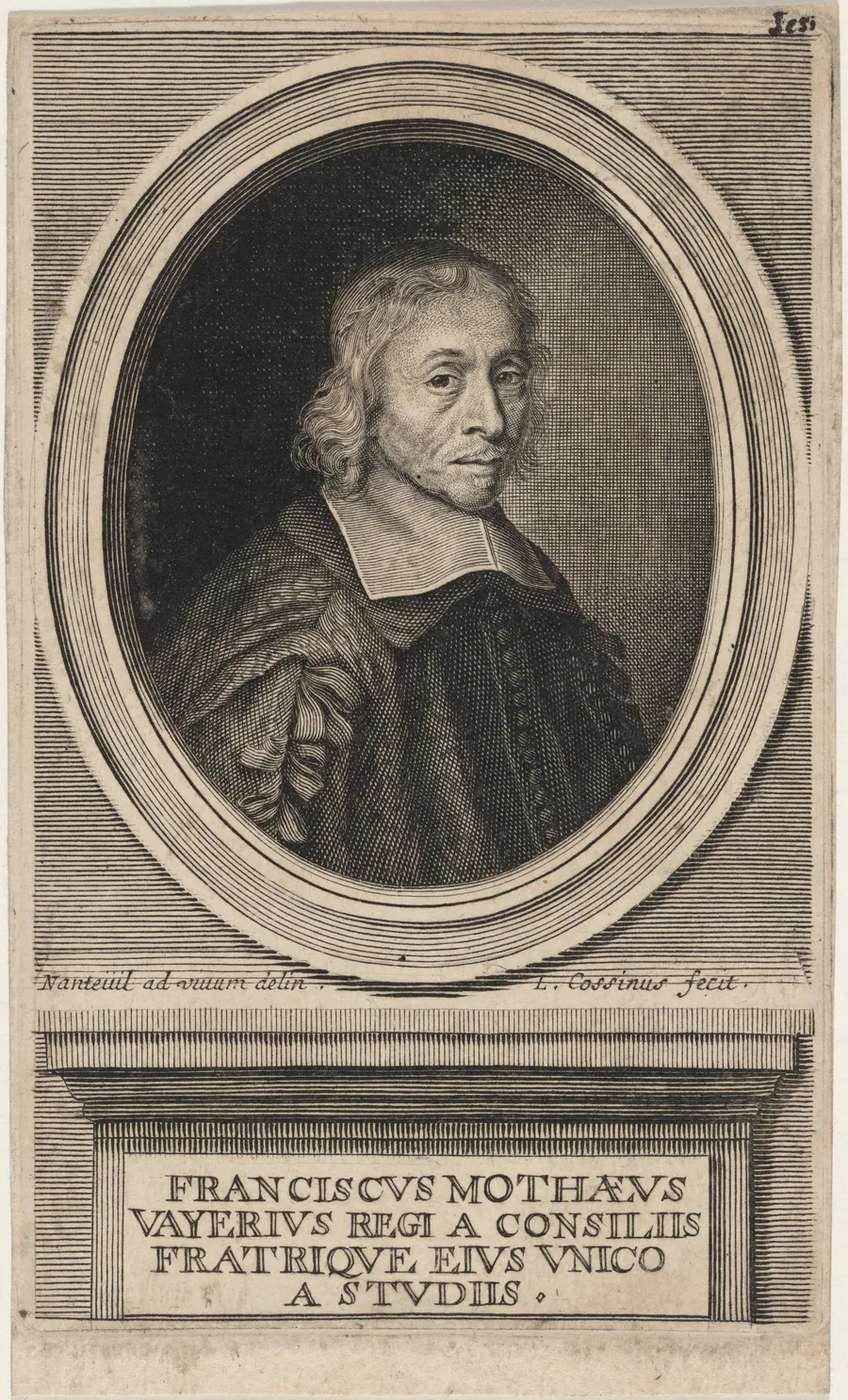 Francis le Mothe le Vayer by Louis Coquin