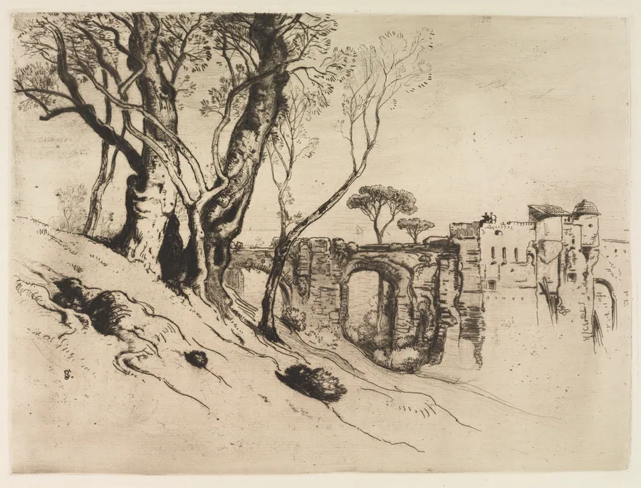 Olive Trees of the Riviera by Samuel Colman