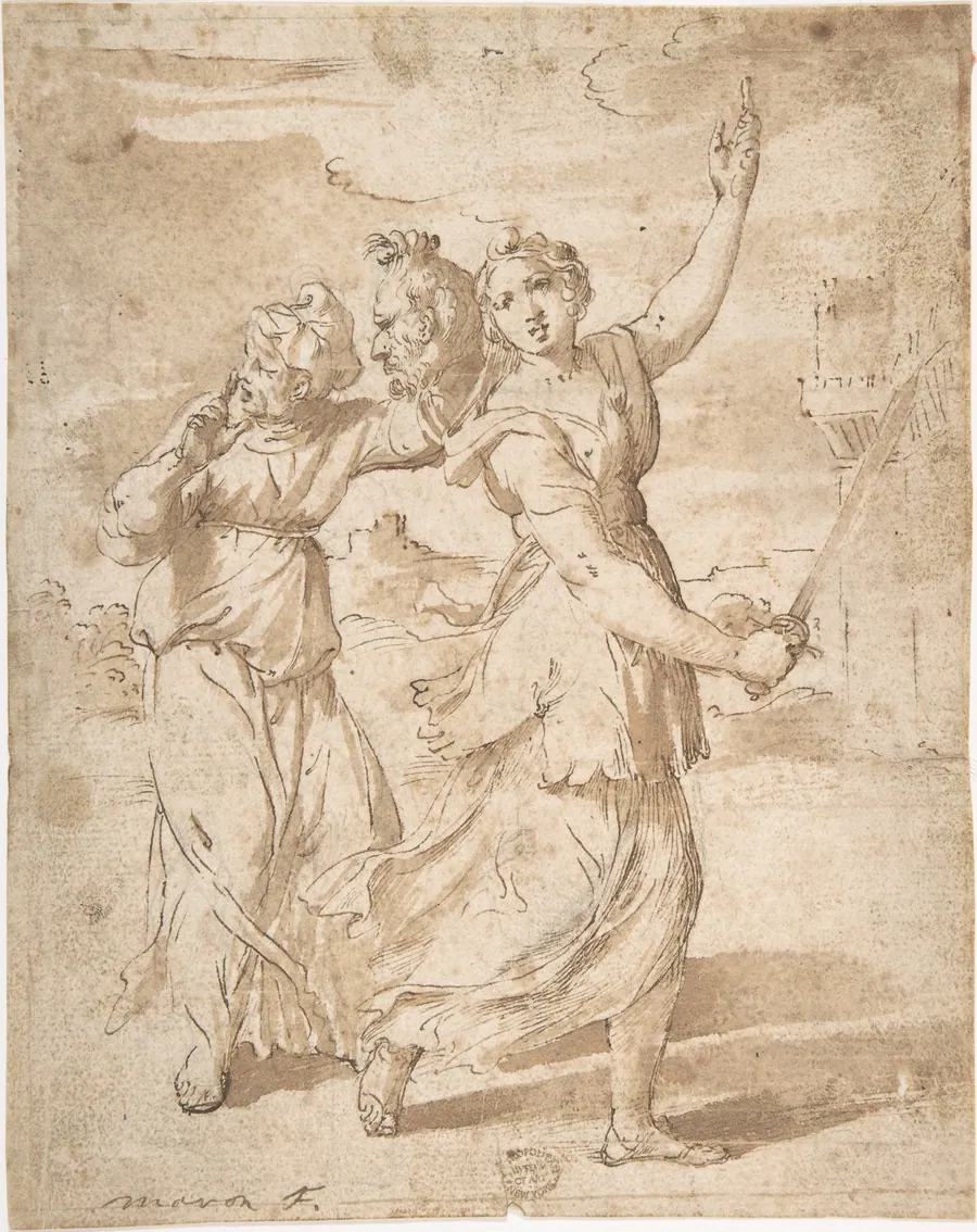Judith with the Head of Holofernes by Anton von Maron