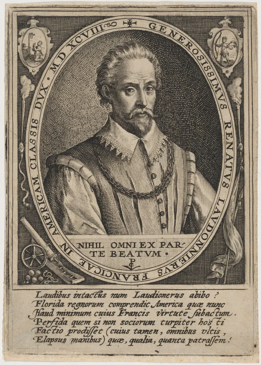 Rene de Laudonniere by Crispijn van de Passe I