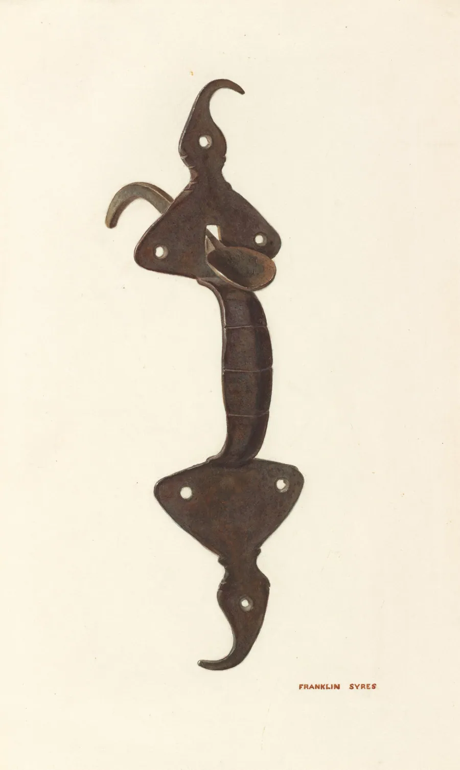 Door Latch by Franklyn Syres