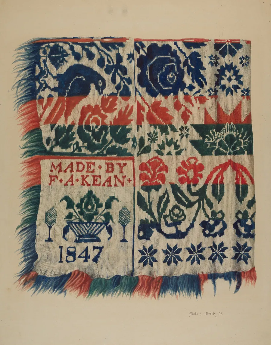 Coverlet by Alois E. Ulrich