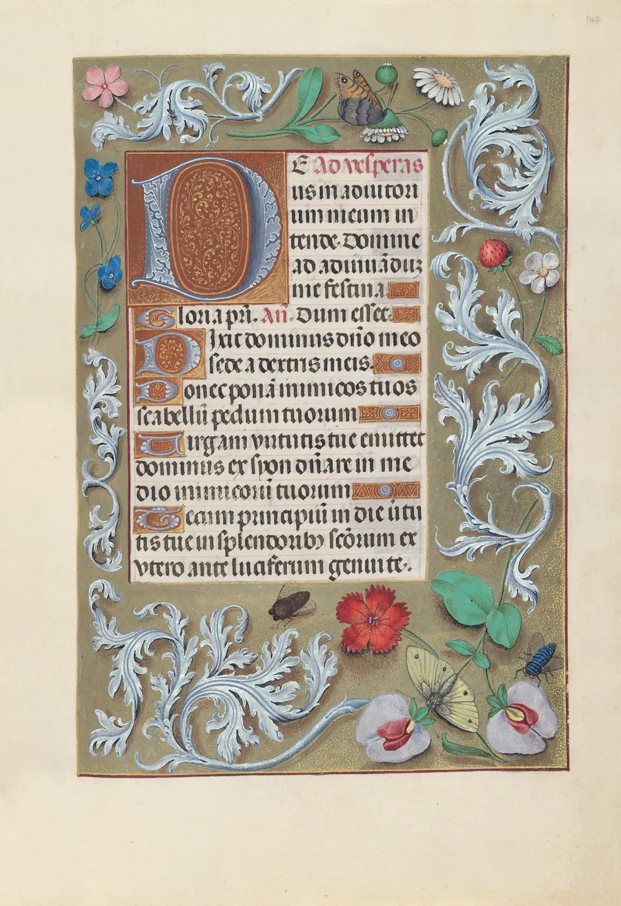 Hours of Queen Isabella the Catholic, Queen of Spain:  Fol. 147r by Master of the First Prayerbook of Maximillian
