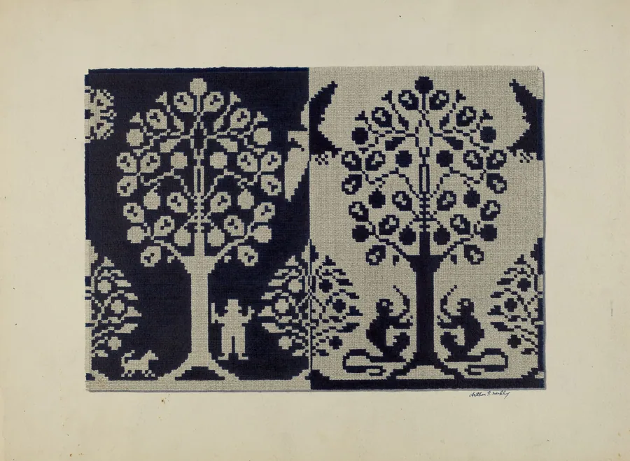 Tyler Coverlet by Arthur G. Merkley