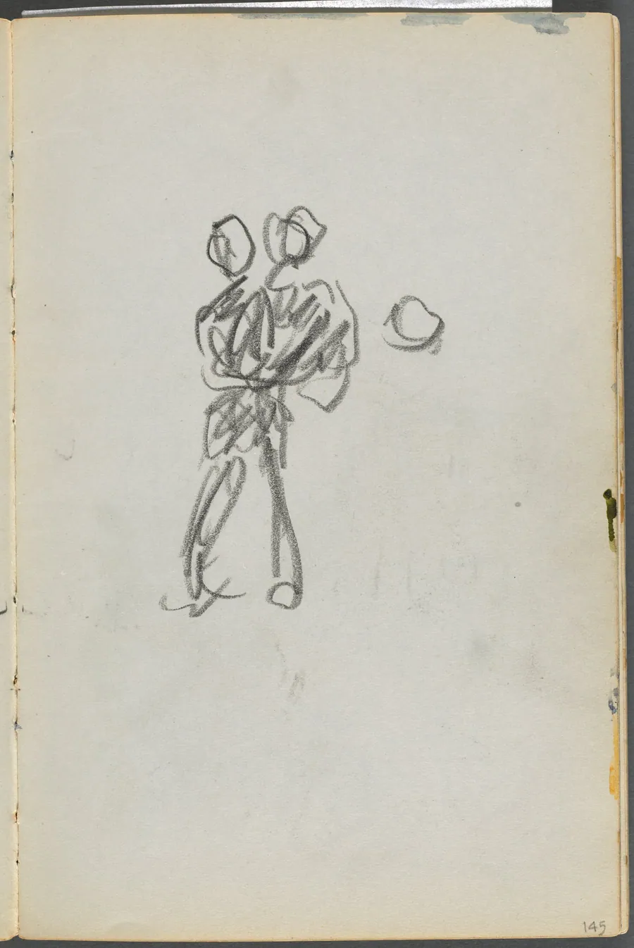 Sketchbook, The Dells, N° 127, page 145: Figures by Maurice Prendergast