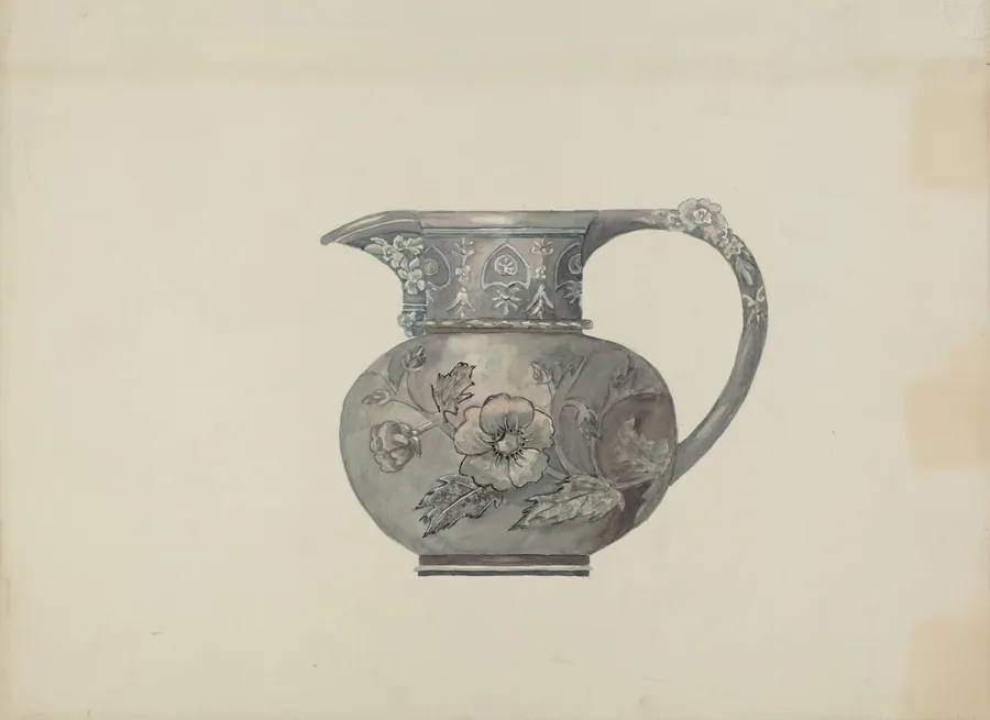 Pewter Creamer by Beulah Bradleigh