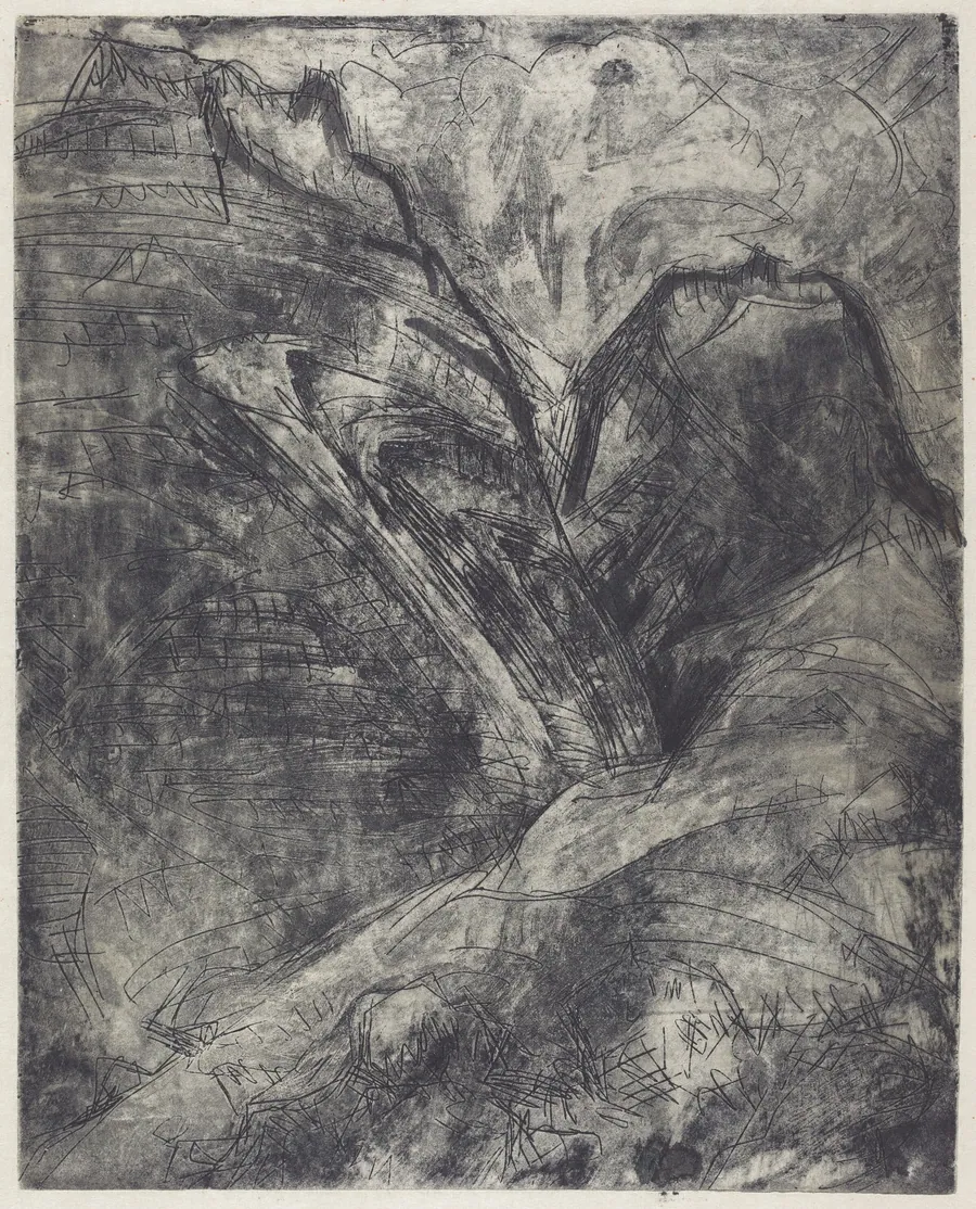 Mountains (Berge) by Ernst Ludwig Kirchner