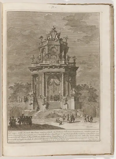 The Seconda Macchina for the Chinea of 1782: A Countryside Festival at Night