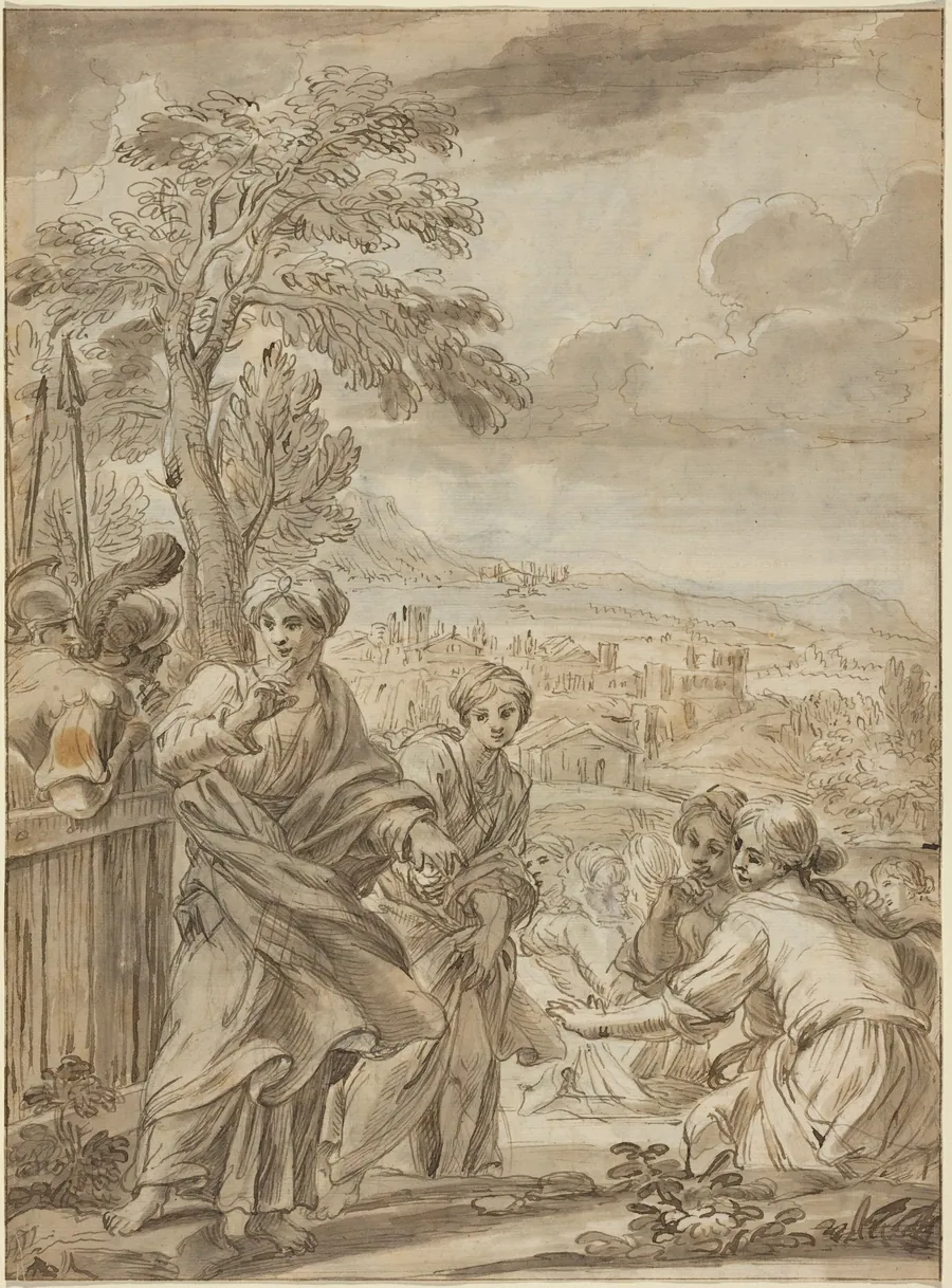 Historical Scene [recto] by Angelo Marullo