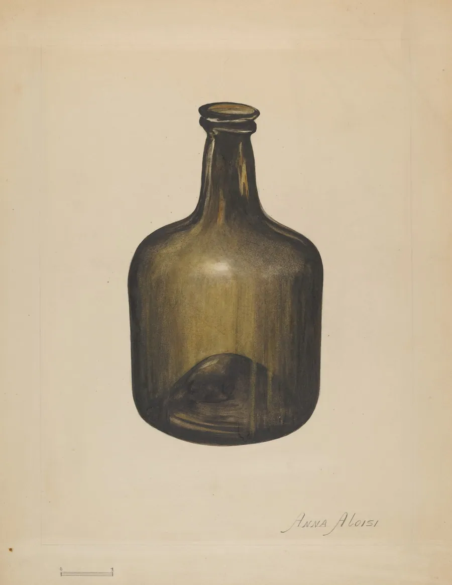 Wine or Spirits Bottle by Anna Aloisi