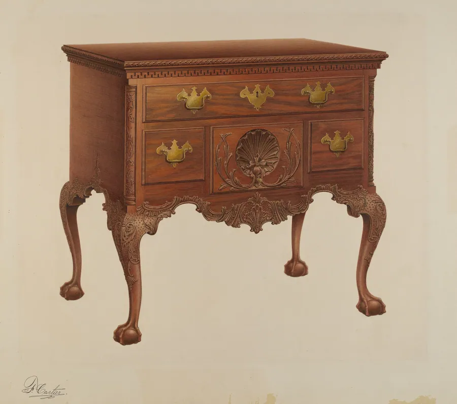 Lowboy by Ferdinand Cartier