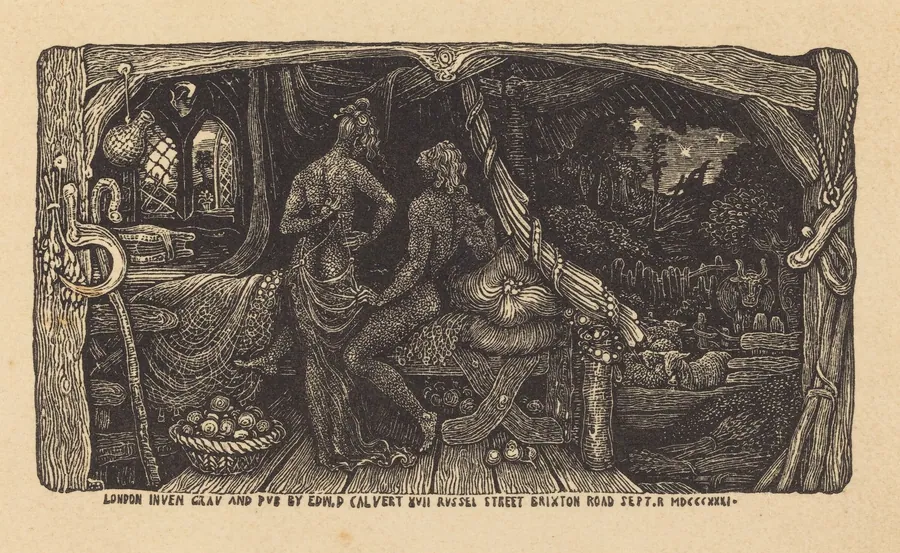 The Chamber Idyll by Edward Calvert