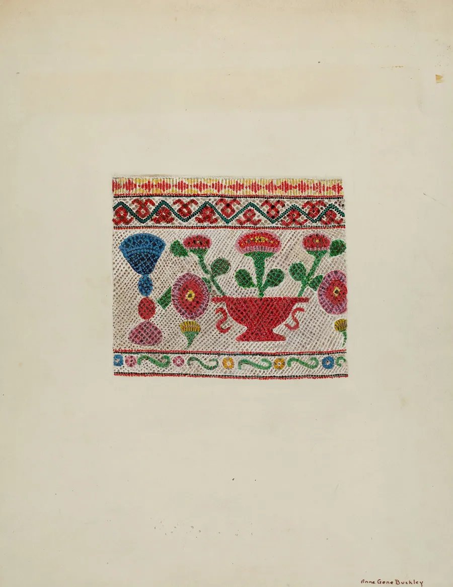 Montaleto (Head Scarf) by Ann Gene Buckley