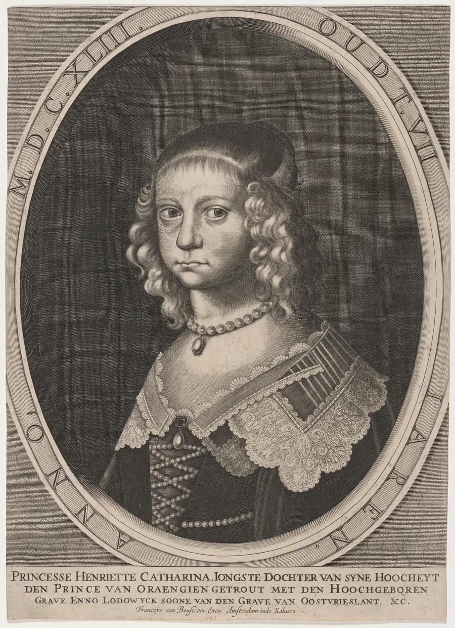Princess Henriette Catharine of Orange by Unknown 19th Century