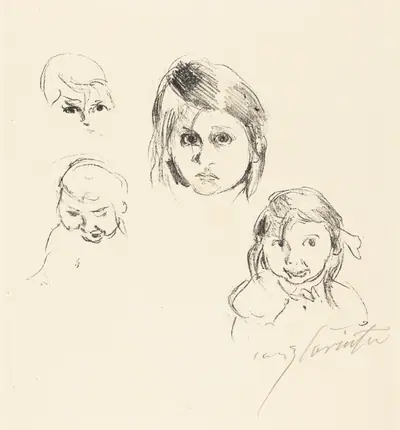 Kinderköpfe (Heads of Children)
