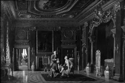 Gustav III's soveværelse på Drottningholm