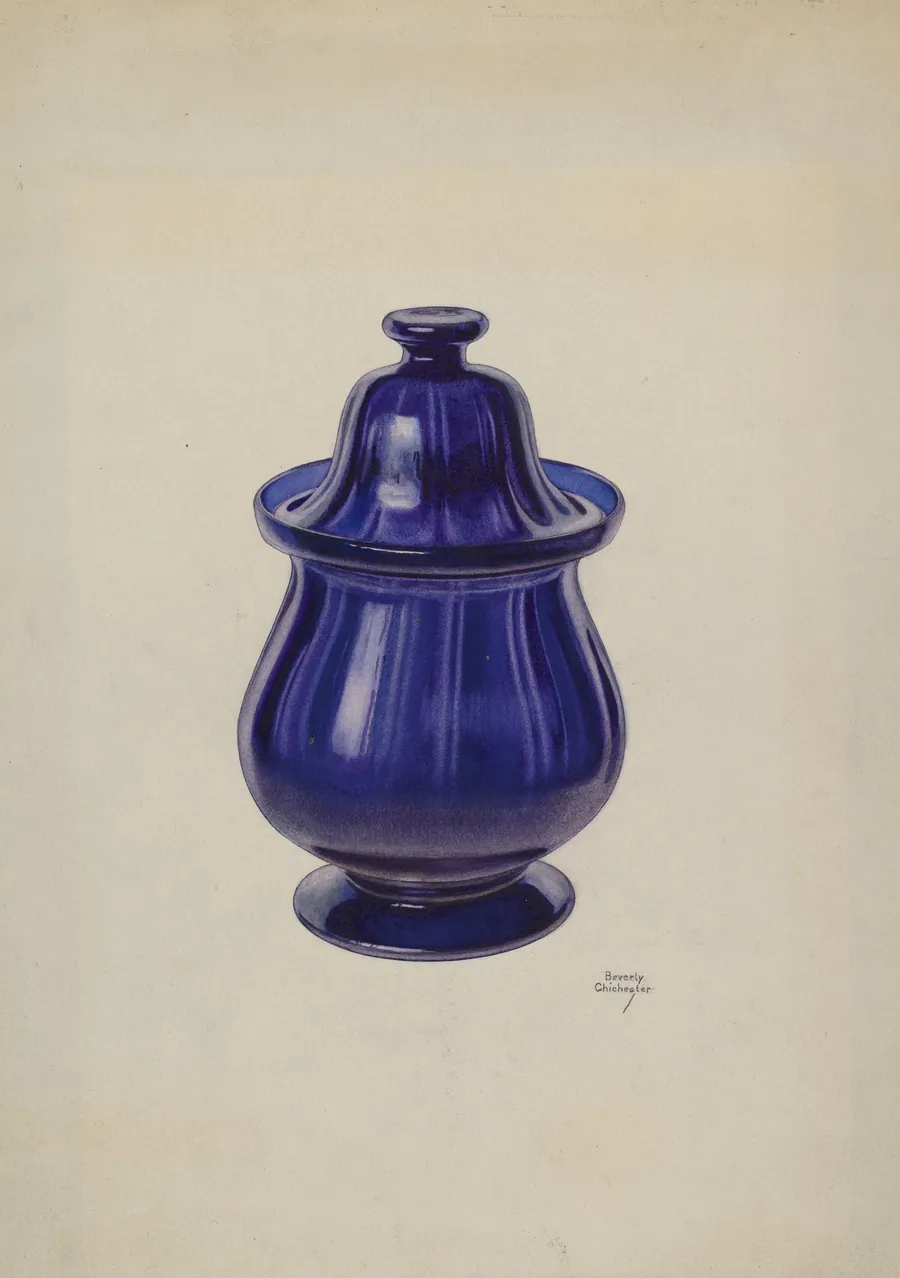 Covered Sugar Bowl by Beverly Chichester