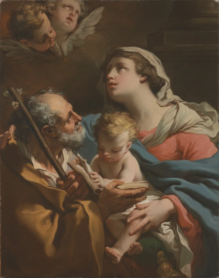 The Holy Family by Gaetano Gandolfi