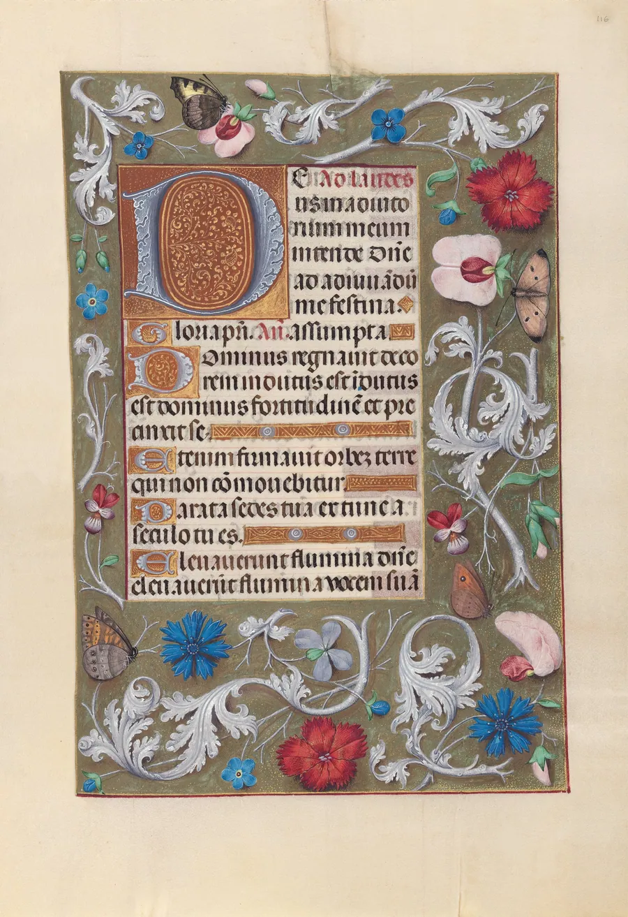 Hours of Queen Isabella the Catholic, Queen of Spain:  Fol. 116r by Master of the First Prayerbook of Maximillian