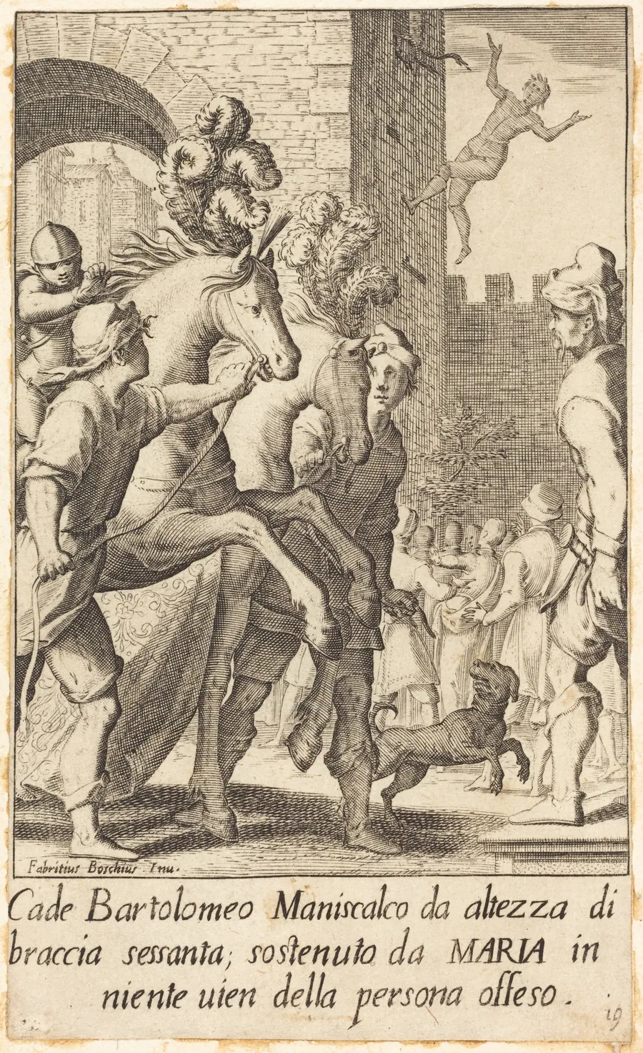 Bartolomeo, Farrier by Jacques Callot